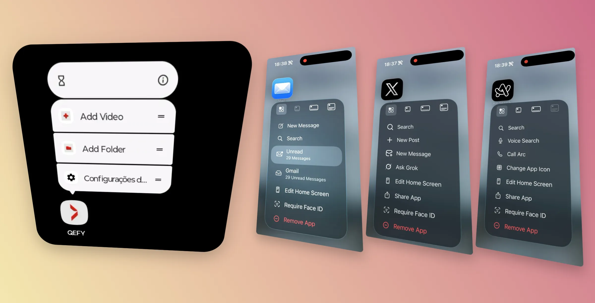 Quick Action Menu on PWA - Product Craft 